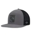 Fanatics Men's Charcoal New York Rangers Fairweather Adjustable Hat