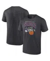 Fanatics Men's Charcoal Uconn Huskies 2024 Ncaa Men's Basketball National Champions Core T-shirt In Charcoal