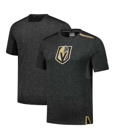 Fanatics Men's Charcoal Vegas Golden Knights Authentic Pro Performance T-shirt