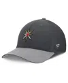 Fanatics Men's Charcoal Vegas Golden Knights Fundamentals Span Flex Hat In Gray