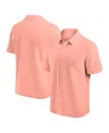 Fanatics Men's Coral Arizona Diamondbacks Front Office Button-up Shirt In Pink