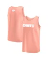 Fanatics Men's Coral Kansas City Chiefs Elements Tank Top In Coral