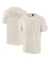 Fanatics Men's Cream Boston Red Sox Elements Iconic T-shirt In Cream