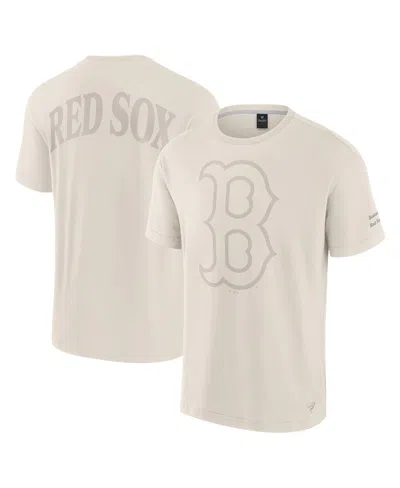 Fanatics Men's Cream Boston Red Sox Elements Iconic T-shirt