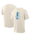 Fanatics Men's Cream Detroit Lions Slub T-shirt In Cream