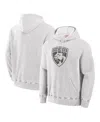 Fanatics Men's Cream Florida Panthers Made In Canada Pullover Hoodie