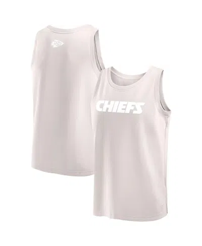 FANATICS MEN'S CREAM KANSAS CITY CHIEFS ELEMENTS TANK TOP