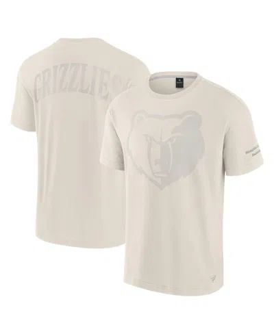 Fanatics Men's Cream Memphis Grizzlies Elements Iconic T-shirt