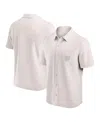 Fanatics Men's Cream Washington Nationals Front Office Button-up Shirt In White