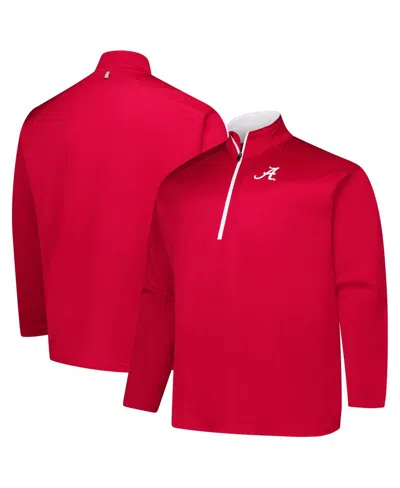 Fanatics Men's Cardinal Usc Trojans Big Tall Defender Quarter-zip Top