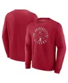 Fanatics Men's Crimson Alabama Crimson Tide Destination Pullover Sweatshirt In Red