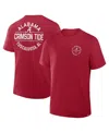 Fanatics Men's Crimson Alabama Crimson Tide Fastbreak T-shirt In Red