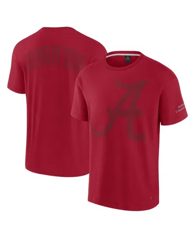 Fanatics Men's Crimson Alabama Crimson Tide Iconic T-shirt In Red