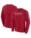 Fanatics Men's Crimson Alabama Crimson Tide Unlimited Pullover Sweatshirt In Crimson