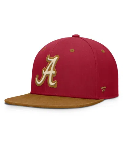 Fanatics Men's Crimson/brown Alabama Crimson Tide Noboa Fitted Hat