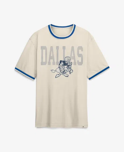 Fanatics Men's Dallas Cowboys Time Honored Tradition Ringer T-shirt In Neutral