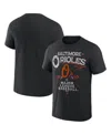 Fanatics Men's Darius Rucker Collection By  Black Baltimore Orioles Beach Splatter T-shirt In Black