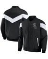 Fanatics Men's Darius Rucker Collection By  Black Chicago White Sox Baseball Raglan Full-snap Jacket In Black