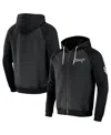 Fanatics Men's Darius Rucker Collection By  Black Chicago White Sox Raglan Full-zip Hoodie In Black