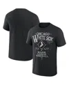 Fanatics Men's Darius Rucker Collection By  Black Distressed Chicago White Sox Beach Splatter T-shirt In Black