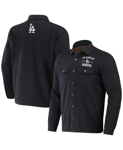 Fanatics Men's Darius Rucker Collection By  Heather Charcoal Kentucky Wildcats Sherpa-lined Full-snap