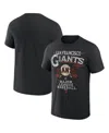 Fanatics Men's Darius Rucker Collection By  Black San Francisco Giants Beach Splatter T-shirt In Black
