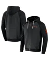 Fanatics Men's Darius Rucker Collection By  Black San Francisco Giants Raglan Full-zip Hoodie In Black