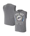 Fanatics Men's Darius Rucker Collection By  Charcoal Tampa Bay Rays Muscle Tank Top In Charcoal
