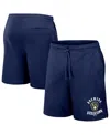 Fanatics Men's Darius Rucker Collection By  Navy Milwaukee Brewers Team Color Shorts In Navy