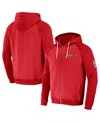 Fanatics Men's Darius Rucker Collection By  Red St. Louis Cardinals Raglan Full-zip Hoodie In Red