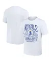 Fanatics Men's Darius Rucker Collection By  White Los Angeles Dodgers Distressed Rock T-shirt In White