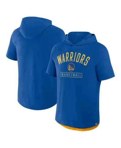 Fanatics Men's Deep Royal Golden State Warriors Pass Legend Hooded T-shirt