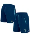 Fanatics Men's Deep Sea Blue Seattle Kraken Authentic Pro Rink Performance Shorts In Blue