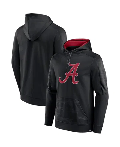 Fanatics Men's  Black Alabama Crimson Tide On The Ball Pullover Hoodie