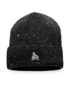 Fanatics Branded Black Arizona Coyotes Authentic Pro Rink Pinnacle Cuffed Knit Hat In Black