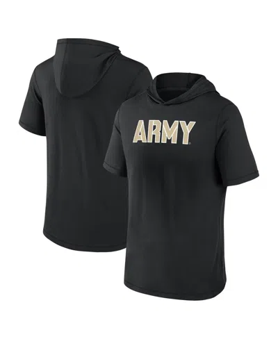 Fanatics Men's  Black Army Black Knights Primary Logo Hoodie T-shirt