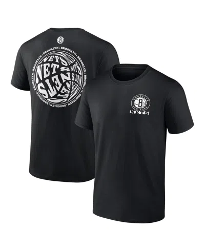 Fanatics Branded Black Brooklyn Nets Basketball Street Collective T-shirt