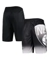 Fanatics Branded Black Brooklyn Nets Graphic Shorts In Black