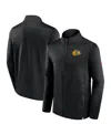 Fanatics Men's  Black Chicago Blackhawks Authentic Pro Full-zip Jacket In Black