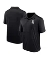 Fanatics Men's  Black Chicago White Sox Logo Polo Shirt In Black