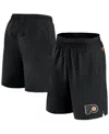 Fanatics Branded  Black Los Angeles Kings Authentic Pro Tech Shorts In Black