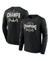 Fanatics Men's  Black Vegas Golden Knights 2023 Stanley Cup Champions Banner Long Sleeve T-shirt In Black
