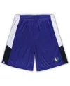 Fanatics Men's  Blue Dallas Mavericks Big And Tall Champion Rush Practice Shorts In Blue