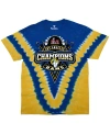 Fanatics Men's  Blue Los Angeles Rams Super Bowl Lvi Champions V-dye T-shirt In Blue