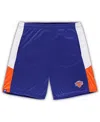 Fanatics Men's  Blue New York Knicks Big And Tall Champion Rush Practice Shorts In Blue