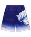 Fanatics Men's  Blue New York Knicks Big And Tall Graphic Shorts In Blue
