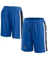Fanatics Branded Blue Orlando Magic Referee Iconic Mesh Shorts In Blue
