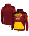 Fanatics Men's  Burgundy Washington Commanders Big And Tall Pullover Hoodie In Burgundy