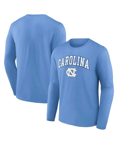 Fanatics Men's  Carolina Blue North Carolina Tar Heels Campus Long Sleeve T-shirt