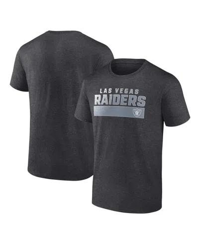 Fanatics Men's  Charcoal Las Vegas Raiders T-shirt
